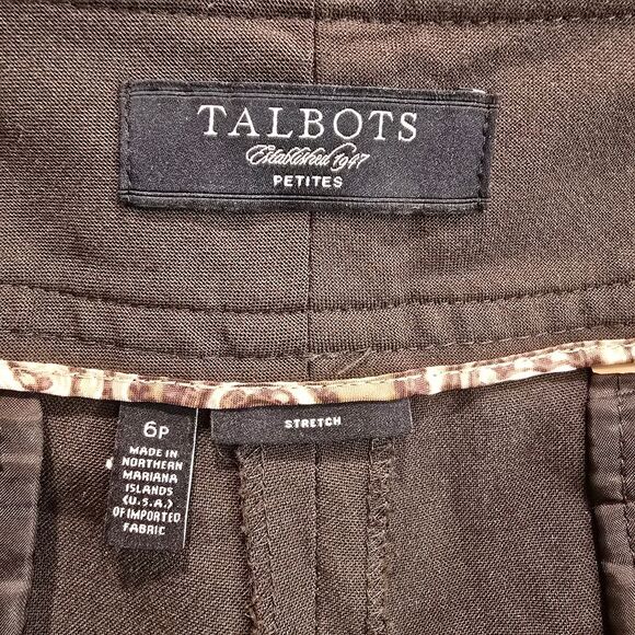 Talbots Brown Women's Trousers - Picture 3 of 3